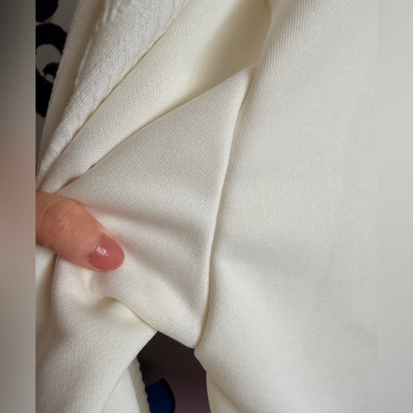 Menace Cream Textured Hoodie – Cable Knit Style Panel – Cozy Streetwear - Picture 8 of 8